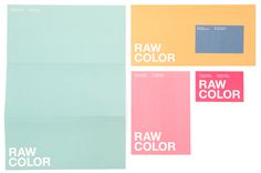 Raw_Color_Identity10B #bright #raw #business #branding #card #identity #stationery #colour