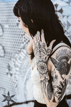 Hannah Pixie by Hannah Ray #ink #body #sleeve #tattoo #retor #art