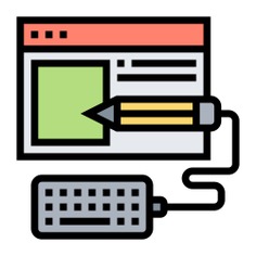 See more icon inspiration related to webinar, keyboard, elearning, online education, learning, browser, website, article, education and pencil on Flaticon.