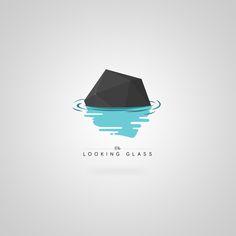 The Looking Glass #design #poly #brand #identity #logo #low