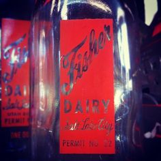 Instagram #script #dairy #bottle #packaging #fisher #city #vintage #lake #salt