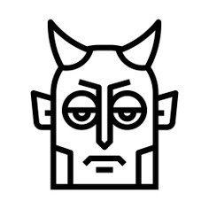 See more icon inspiration related to halloween, devil, cultures, spooky, scary, mask, oriental and avatar on Flaticon.