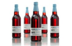 Blue Nectar's No.1 Ale #branding #bottle #alcohol #design #package