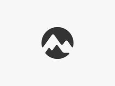 Mountain Range Logo Design by Dalius Stuoka