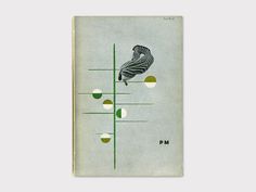 Display | PM Journal Paul Rand | Collection #graphic design #vintage #cover #magazine #zebra