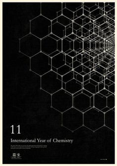 excites | Graphic Designer | Simon C Page #year #chemestry #print #graphic #poster