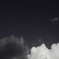 untitled on the Behance Network #clouds #& #white #black
