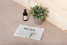 Beige branding packaging beauty natural cosmetics products beautiful corporate design identity minimal simple best trend designinspiration d