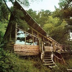Dream Houses Woods #cabin #woods #architecture #house
