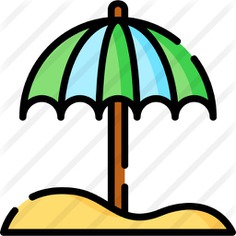 See more icon inspiration related to sun umbrella, umbrella, sun, holidays, beach and summer on Flaticon.