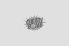 Cherry Bomb logo #mark #type #logo #typography