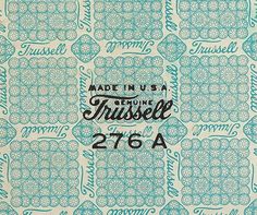 Trussell.jpg 600×503 pixels #logo #print #pattern