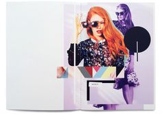 StudioThomson – Preen Eyewear SS14 #layout #design #collage