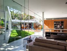Marquise House in Sao Paulo - #architecture, #house, #home, #decor, #interior,