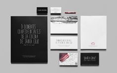 Anagrama | Santa Cruz #stationery #design #packing #typography