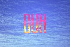 DUH Water #glitch #branding