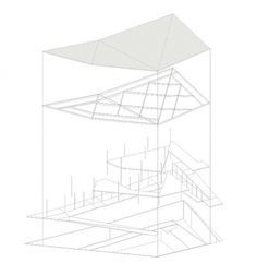 La Nouvelle #construction #folding #architecture #drawing