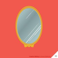 Mirror, mirror. Creative Wating. design series. digital art. mirror.jpg #mirror #illustration #advent