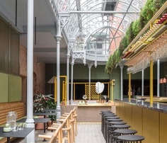Lounge and Co-Working Space in Manchester by Grzywinski+Pons - InteriorZine