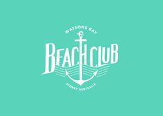 #design #branding #beachclub #signage #logo #lettering