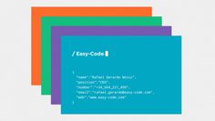 Easy codeidentity — Tata&Friends — Design Studio #mockup #card #code #business