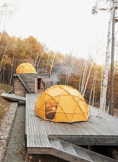 (1) new product — New for you - Svpply #wood #yellow #tent