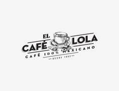 Café Lola on the Behance Network #cafe #mexico