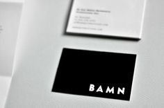 BAMN Identity #simple #identity #minimal #stationery #logo #bamn #typography
