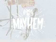 Mayhem : Simple Hand-drawn Font
