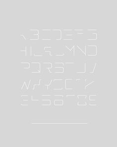 CS Cacher #font #geometry #black #pure #typography