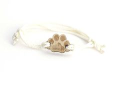 Paw Kemono #bracelet / #wristlet - #animals - #pet - #dog - #cat - wood edition - #wood - sweet #present