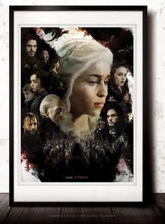winter is coming... by Vlad Rodriguez #illustration #portrait #poster #art #painting #epic