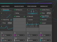 Ableton Live Redesign - Device Slots