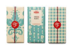 Hudson Made by Hovard Design #pattern #packaging #wrap #label #chocolate #bar #colour #package