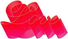Love #lettering #script #red #love #typography