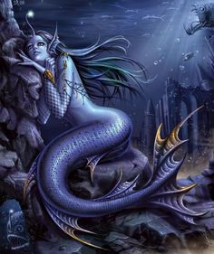 30 Mind Blowing Examples of Mermaid Art #mermaid #art