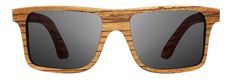 Shwood | Govy | Zebrawood | Wooden Sunglasses #glasses #wooden #zebrawood #sunglasses #wood #shwood #govy