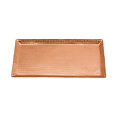 Beaten Copper Rectangle Tray, 23cm x 45cm