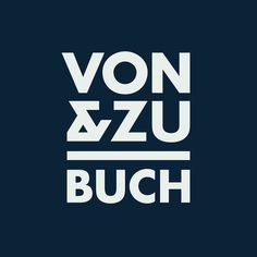 VON & ZU BUCH Book Shop Logo - www.philippzm.com #branding #shop #book #store #ampersand #identity #symbol #logo