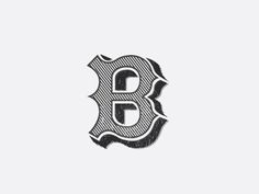 Dribbble - B 2.0 by Ben Garner #type #lettering