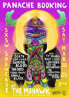 Panache Booking SXSW showcase 2010 #killer #acid