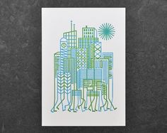 The Experts Agree » In Radiolab We Trust #in #print #we #screen #illustration #poster #radiolab #skyline #trust
