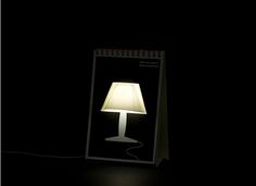 Creative Table Lamp "Page by Page" #art