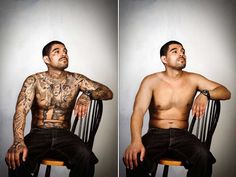 Skin Deep: Steven Burton Photoshops Out Ex-Gang Members Tattoos