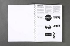 All sizes | NASA 1976 guidelines | Flickr - Photo Sharing! #branding #nasa #guidelines #book #brand #identity