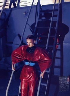 Theres Alexandersson by Camilla Akrans - Touchpuppet #vogue #girl #sailor #nippon #photography #fashion #magazine