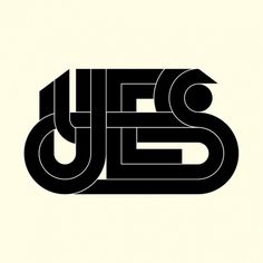 All sizes | YES | Flickr - Photo Sharing! #lettering #logo #pettis #type #jeremy #typography