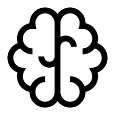 See more icon inspiration related to brain, healthcare and medical, human brain, anterior part, brain anterior, body organ, body part and education on Flaticon.