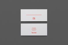 Techné Architecture by Alter #stationery #branding