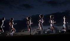 Midnight Run on the Behance Network #night #running #photography